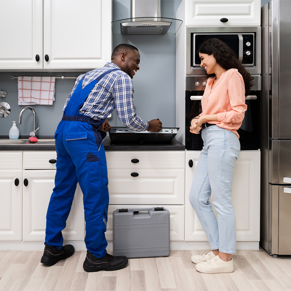 what kind of warranty do you offer on your cooktop repair services in Holiday City South